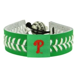 Mlb Philadelphia Phillies St Patricks Day Baseball Bracelet