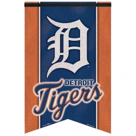 Detroit Tigers Banner 17x26 Pennant Style Premium Felt