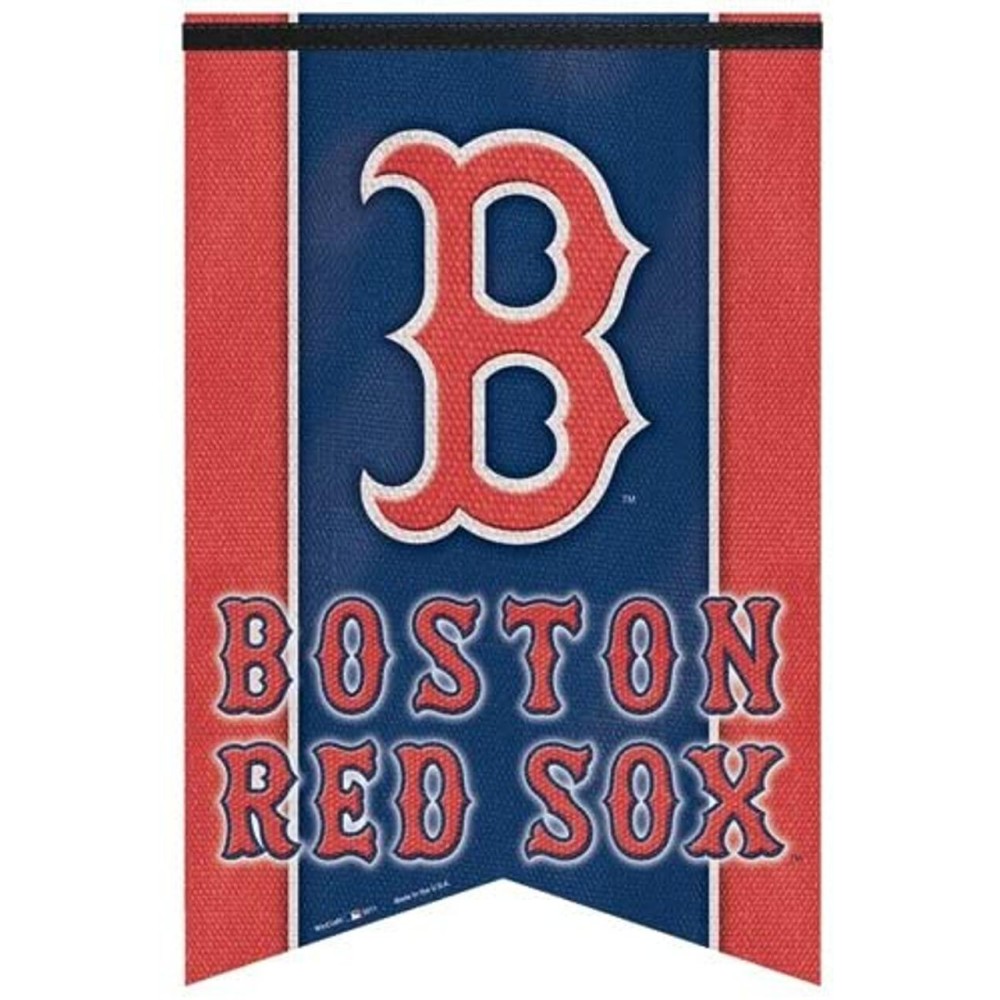 Boston Red Sox Banner 17x26 Pennant Style Premium Felt