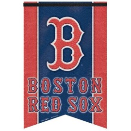 Boston Red Sox Banner 17x26 Pennant Style Premium Felt