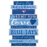 Toronto Blue Jays Sign 11x17 Wood Family Word Design Special Order