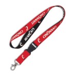 NCAA University of Cincinnati 81566012 Lanyard with Detachable Buckle, 3/4