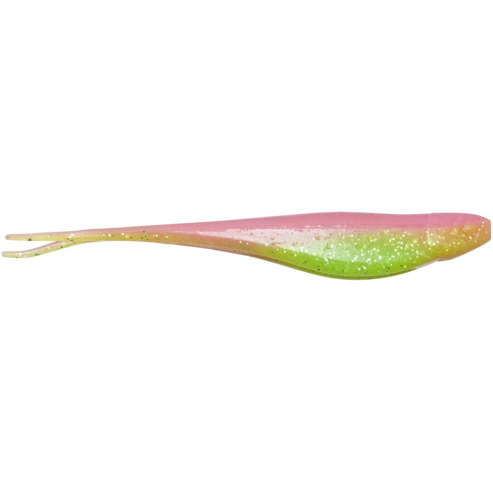 Zman Sjs560Pk5 Elaztech Jerk Shadz Scented Swimbait 5 Electric Chicken