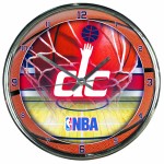 Nba Washington Wizards Chrome Clock