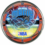 Nba Orlando Magic Chrome Clock