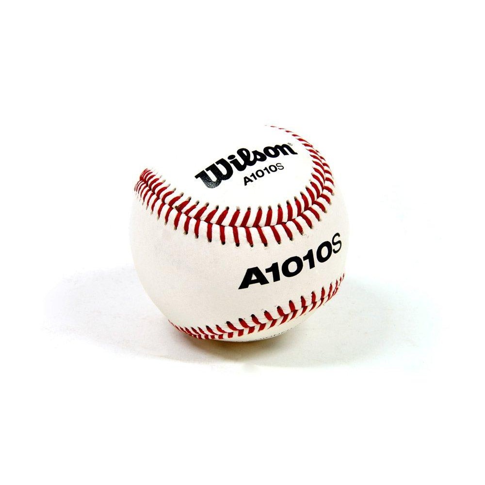 Wilson Practice And Soft Compression Baseballs A1010 Blem One Dozen White Red A1011