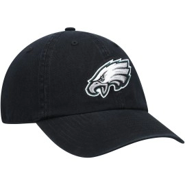 47 Mens Black Philadelphia Eagles Secondary Clean Up Adjustable Hat