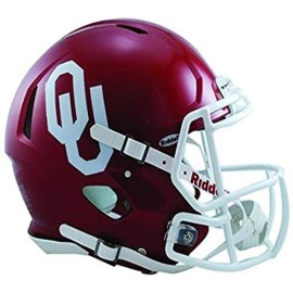 Oklahoma Sooners Helmet Riddell Authentic Full Size Speed Style