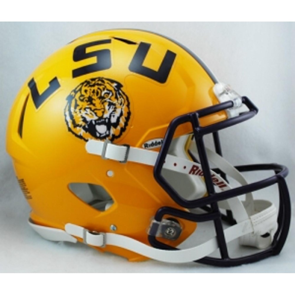 LSU Tigers Helmet Riddell Authentic Full Size Speed Style