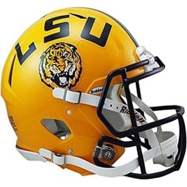 LSU Tigers Helmet Riddell Authentic Full Size Speed Style