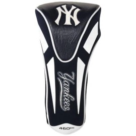 Team Golf MLB New York Yankees Golf Club Single Apex Driver Headcover, Fits All Oversized Clubs, Truly Sleek Design,Navy