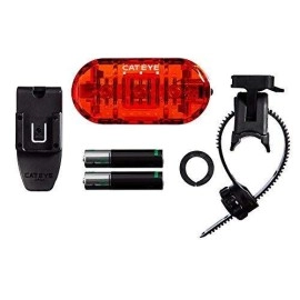 Cat Eye Omni 3 Led Safety Bike Light With Mount Rear