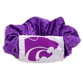 Littlearth Womens Ncaa Kansas State Wildcats Jersey Hair Scrunchie One Size Team Color