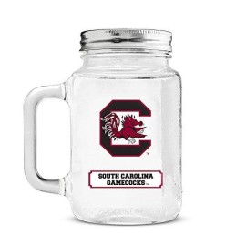 NCAA South Carolina Gamecocks 20oz Glass Mason Jar