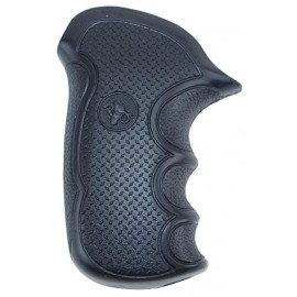 Pachmayr Diamond Pro Grip For Taurus Compact Public Defender With Steel Frame Black