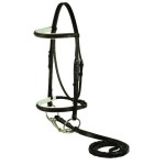 Gatsby Plain Raised Padded Bridle