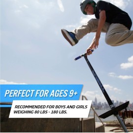 Nsg Flight Premium Perfomance Pogo Stick Ages 9 And Up 80180 Pounds Black