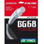 Yonex Badminton String Bg68 Titanuim Solf Feeling