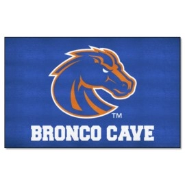 Fanmats 14535 Boise State Broncos Man Cave Ultimat Rug 5Ft X 8Ft Sports Fan Area Rug Home Decor Rug And Tailgating Mat