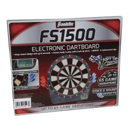 Franklin Sports Electronic Dart Board Sets Soft Tip Electric Dartboard With Digital Scoreboard 6 Darts Included 15