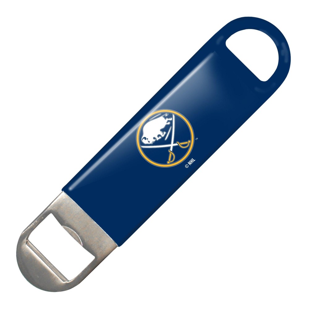 Nhl Buffalo Sabres Vinyl Covered Long Neck Bottle Opener