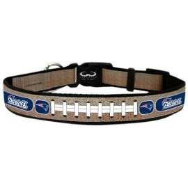 Nfl New England Patriots Reflective Football Collar Small