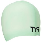 Tyr Long Hair Wrinklefree Silicone Swim Cap Mint