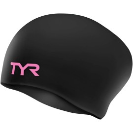 Tyr Mens Adult Swim Cap Black 0 Us