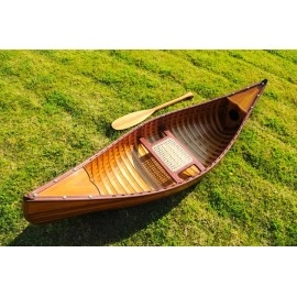 6 ft Wooden Canoe with ribs