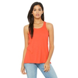 Ladies Flowy Racerback Tank - ATHLETIc HEATHER - S(D0102H7K5R8)