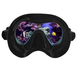 Oceanways Superviewhd Mask Black Silicone