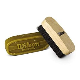 Wilson Football Prep Kit Wax Bar And Brush