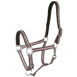 Gatsby 2-Tone Suede Padded Nylon Halter