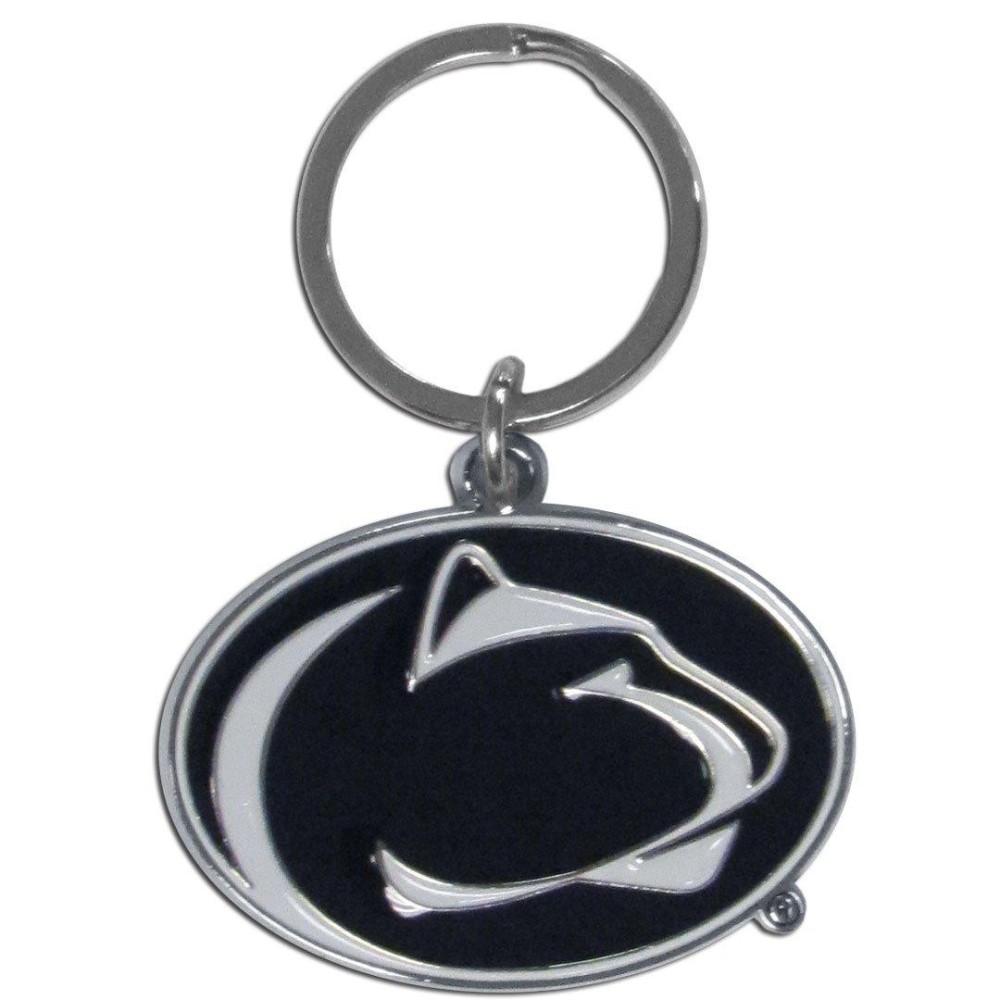 Ncaa Siskiyou Sports Fan Shop Penn State Nittany Lions Chrome Enameled Key Chain One Size Team Colors