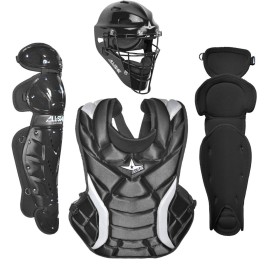 Allstar Fastpitch Softball Players Series Catching Equipment Kit Meets Nocsae Standard Ages 12 To 16