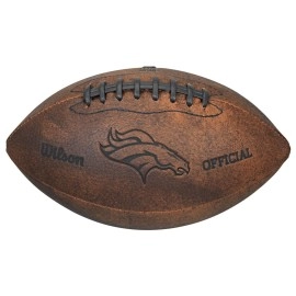 Denver Broncos Football - Vintage Throwback - 9 Inches