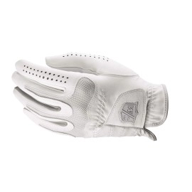 Wilson Sporting Goods Staff Grip Soft Glove Womens Left Hand Large White Wgja00590L