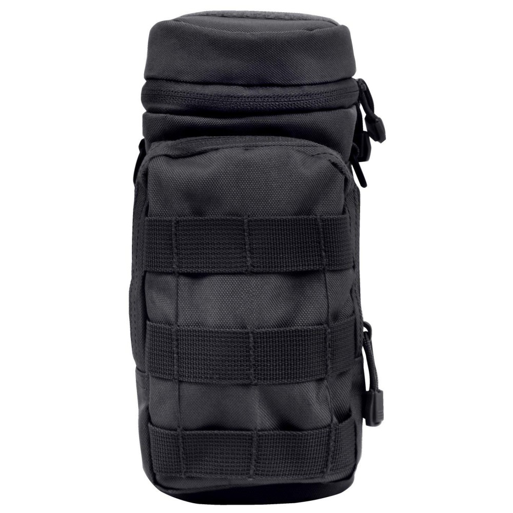 Rothco Molle Compatible Water Bottle Pouch Black