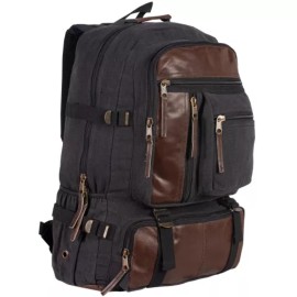 Retro Cantabrian Excursion Rucksack - Black