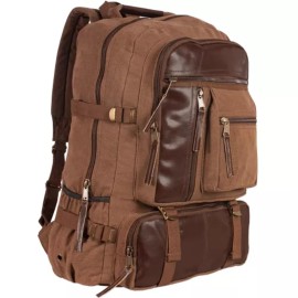 Retro Cantabrian Excursion Rucksack - Vintage Brown