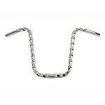 Lowrider All Square Twisted Handlebar 13 254Mm Chrome Bike Handle Bar Bicycle Handle Bar Handle Bar Chopper Beach Cruise