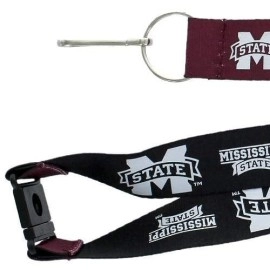 aminco NCAA Mississippi State Bulldogs Reversible Lanyard