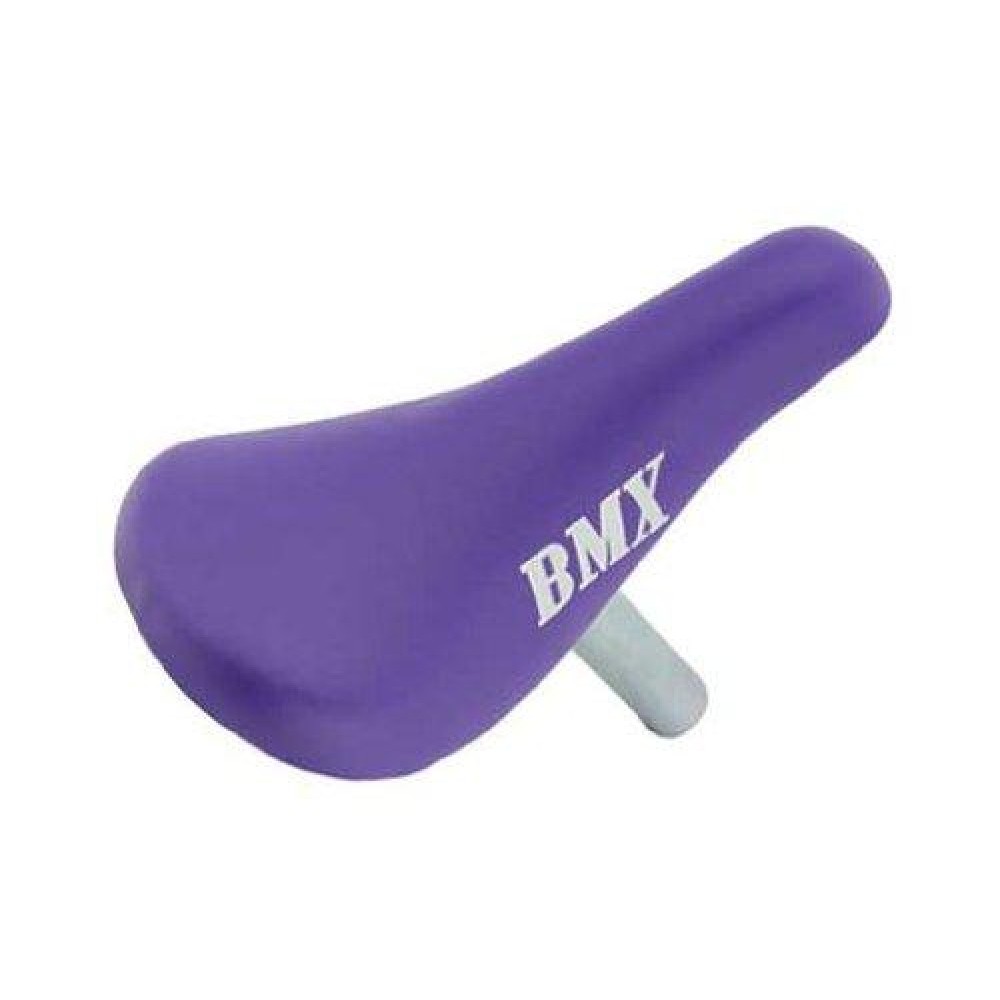 12 Saddle Wpost Bmx Purple Bike Seat Bicycle Seat Bike Part Bicycle Part Seat For Bike