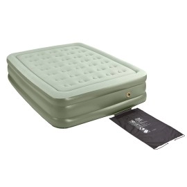 Coleman Air Mattress Doublehigh Supportrest Air Bed For Indoor Or Outdoor Use Green