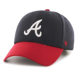 Mlb Atlanta Braves Juke Mvp Adjustable Hat Navyhome One Size