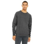 Unisex Sponge Fleece crewneck Sweatshirt - DK gRY MRBLE FLc - M(D0102H7W1KJ)