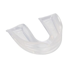 Wilson Single Density Mouthguard Without Strap Clear Adult