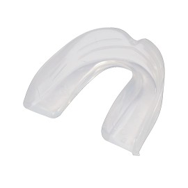 Wilson Single Density Mouthguard Without Strap Clear Adult