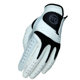 Mg Golf Glove Mens Left Rh Golfer Techgrip Allcabretta Leather Mediumlarge Cadet Size