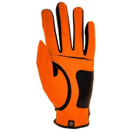 Zero Friction Mens Golf Gloves Right Hand One Size Orange